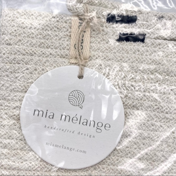 NWT Mia Melange Foldable Cotton Basket - Picture 13 of 15